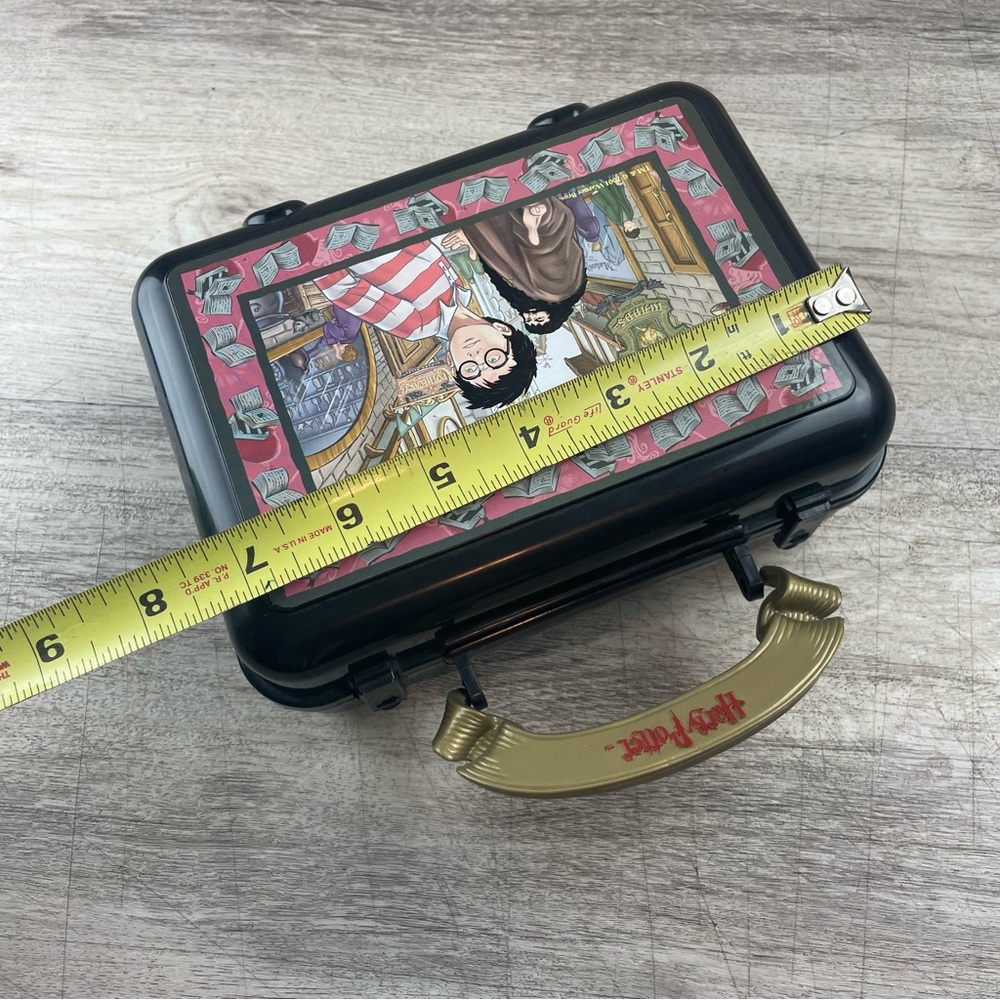 Vintage Harry Potter Plastic School Box 7x5x3” Pencil Supply Case - Picture 7 of 9